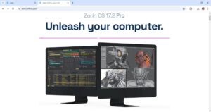 Zorin OS Website Snapshot